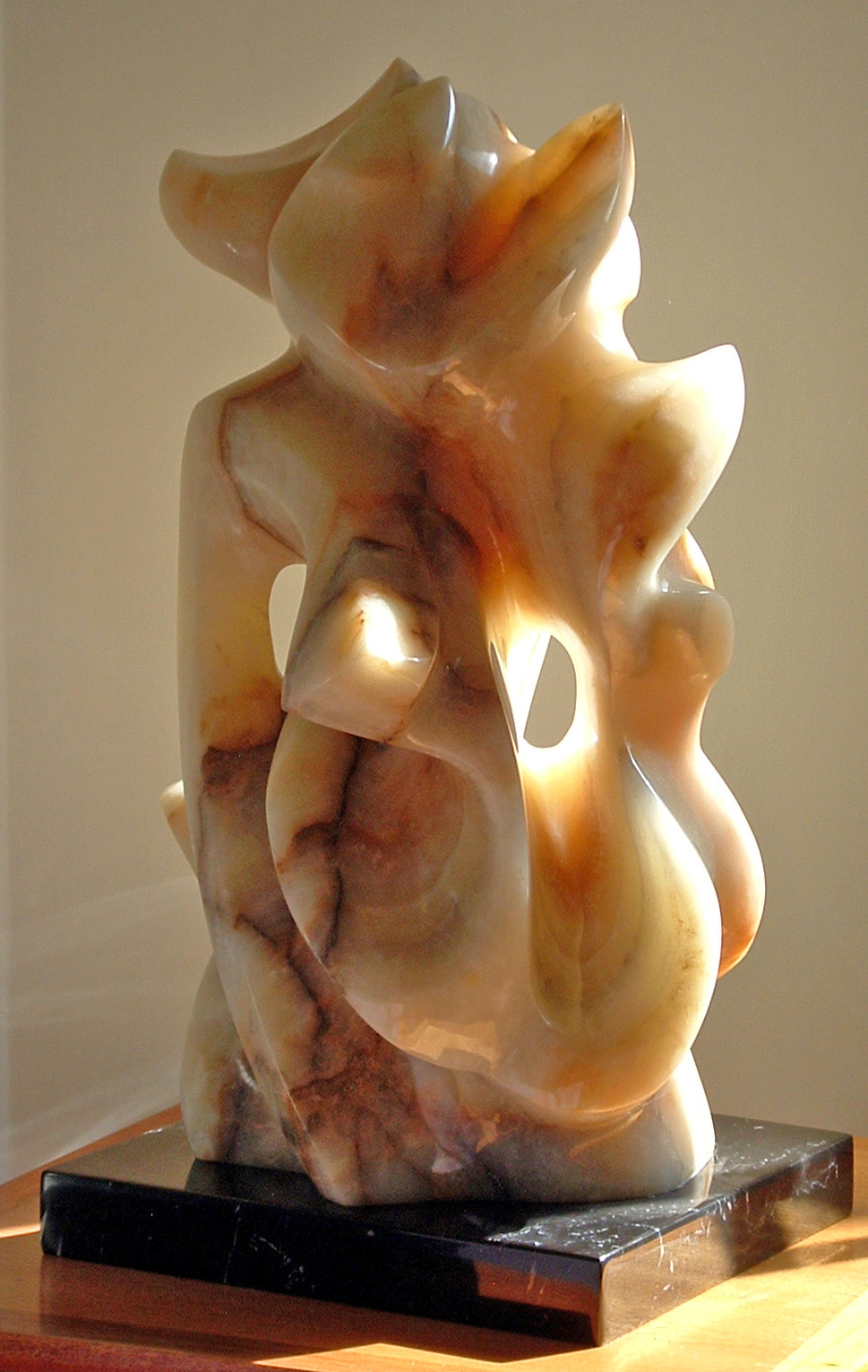 stone carved onyx sculpture Melt