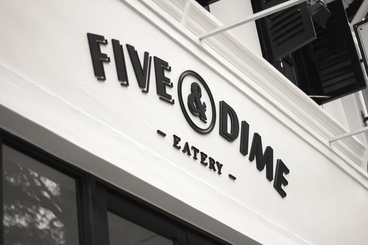 restaurant eatery five & dime