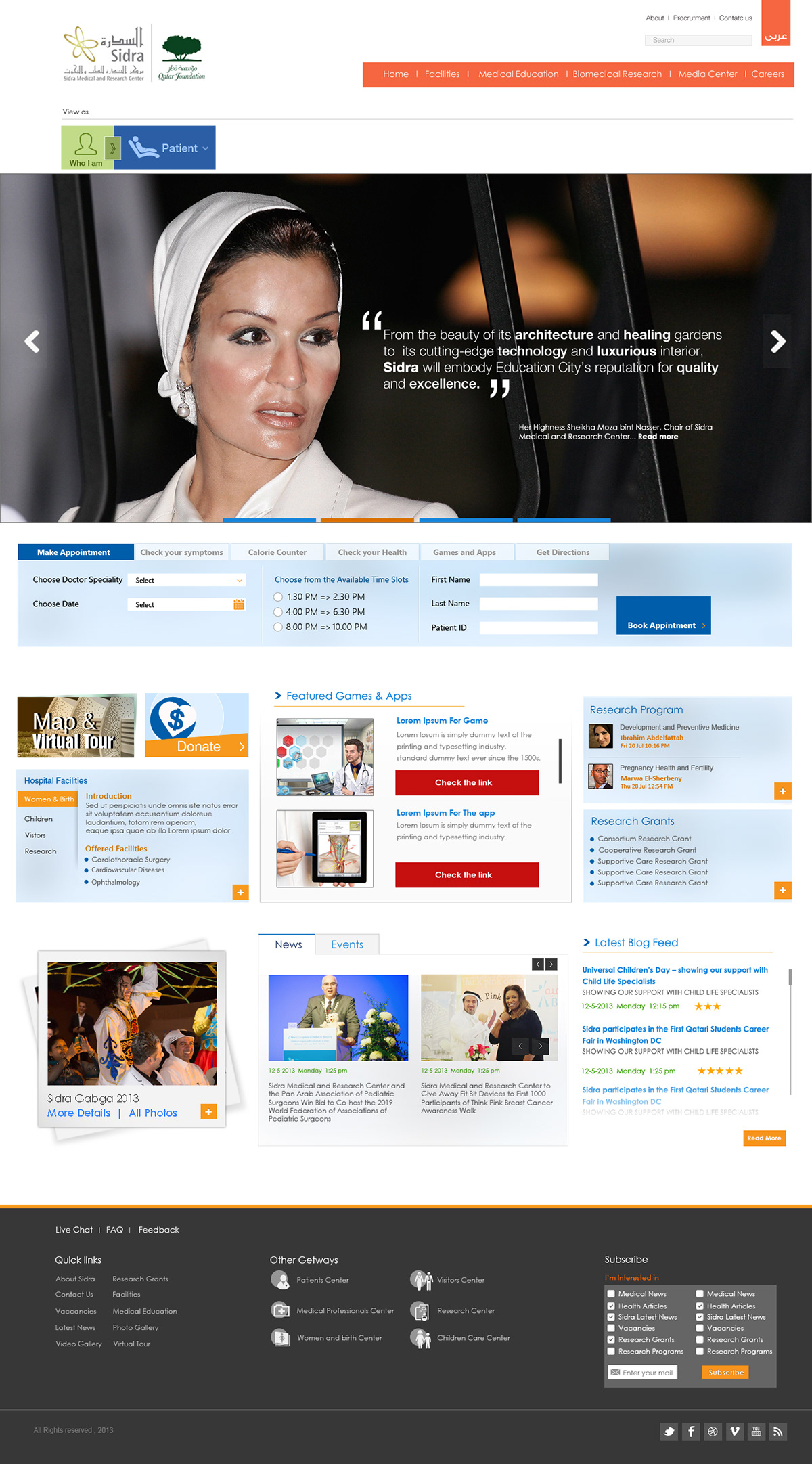 ux UI Webdesign Website sidra