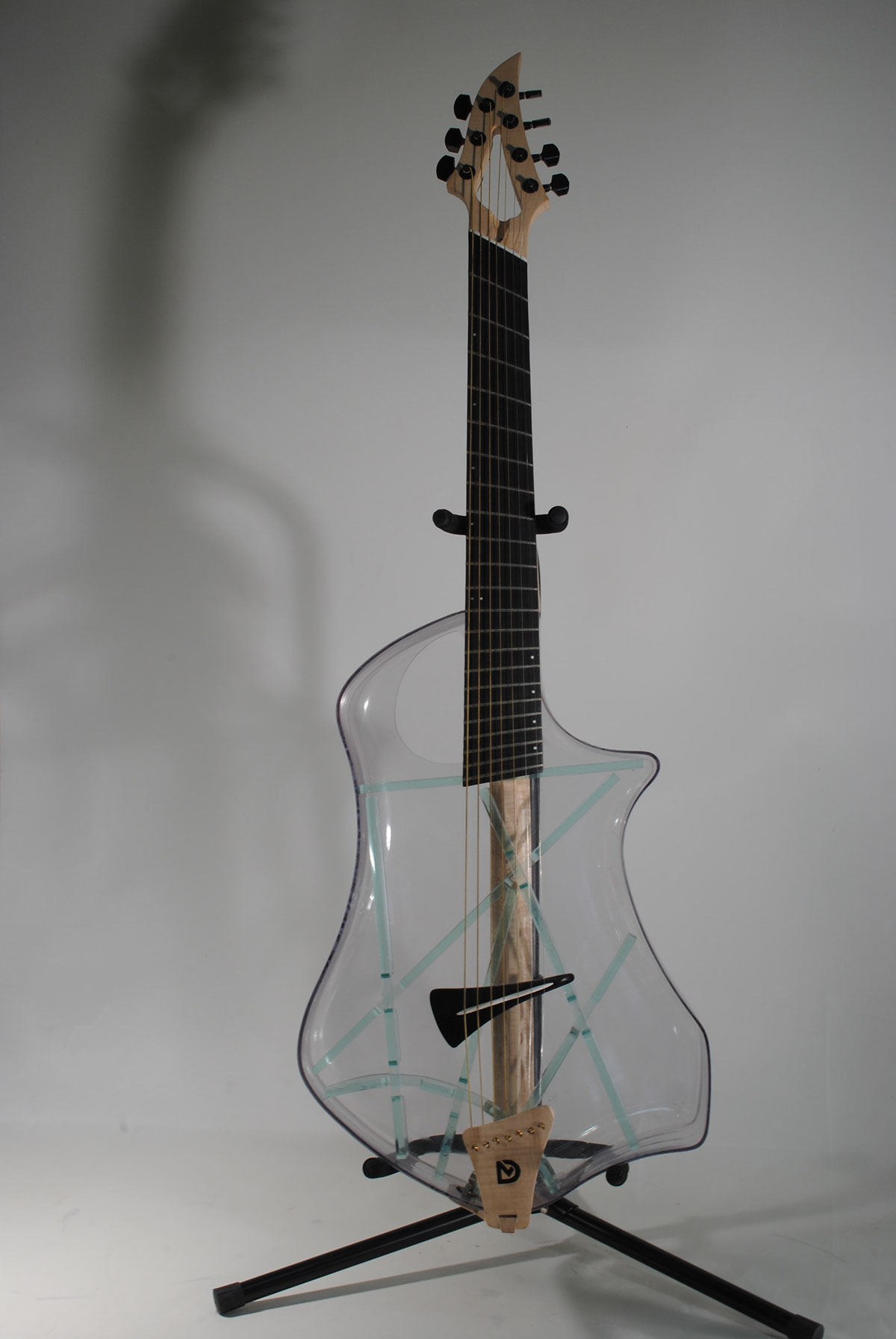 guitar prototype polycarbonate model Lutherie