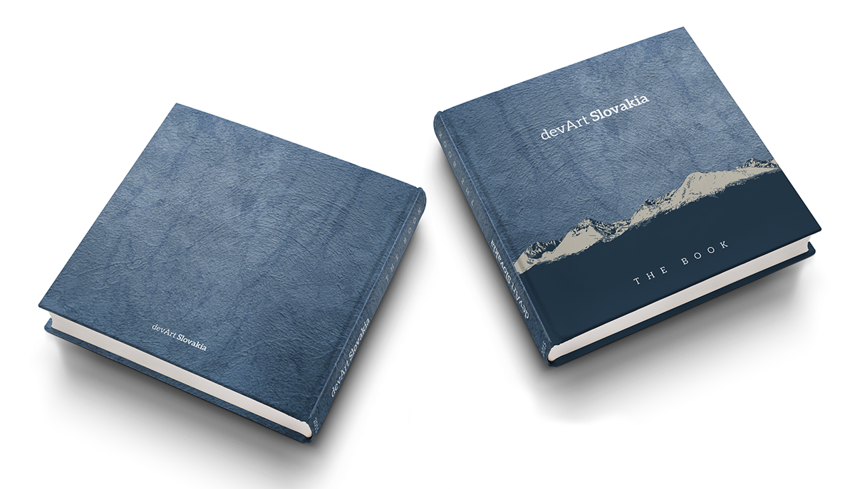book design könyv devart slovakia slovensko tatras tatry kniha Unique minimalist Minimalista minimalisztikus