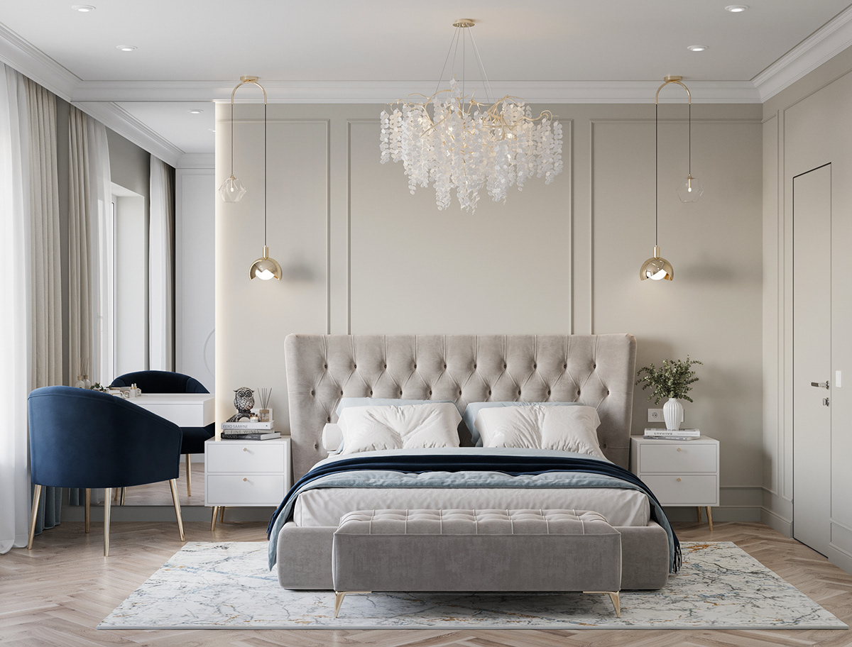 3D 3ds max archviz bedroom bedroomdesign CGI interior design  Render visualization