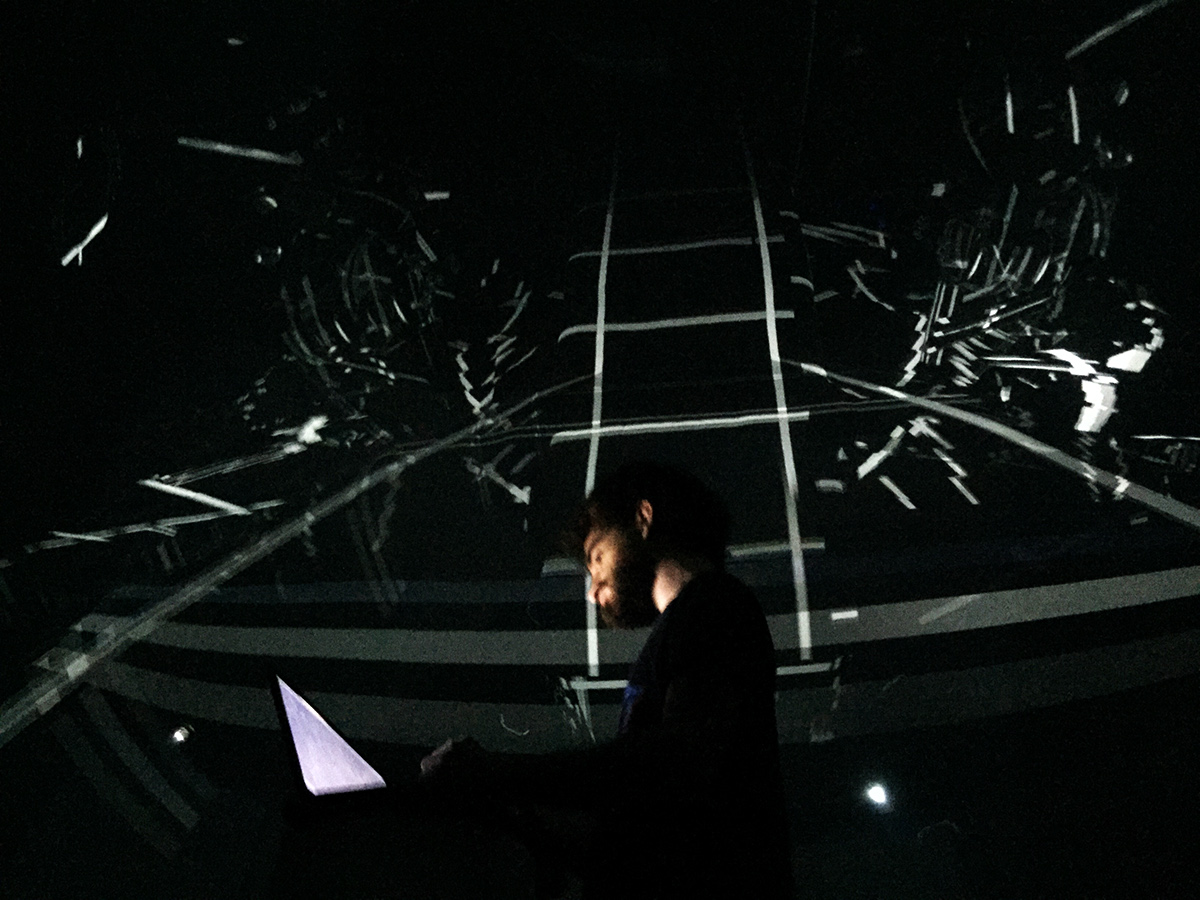 vvvv Dome Projection fulldome realtime ableton live