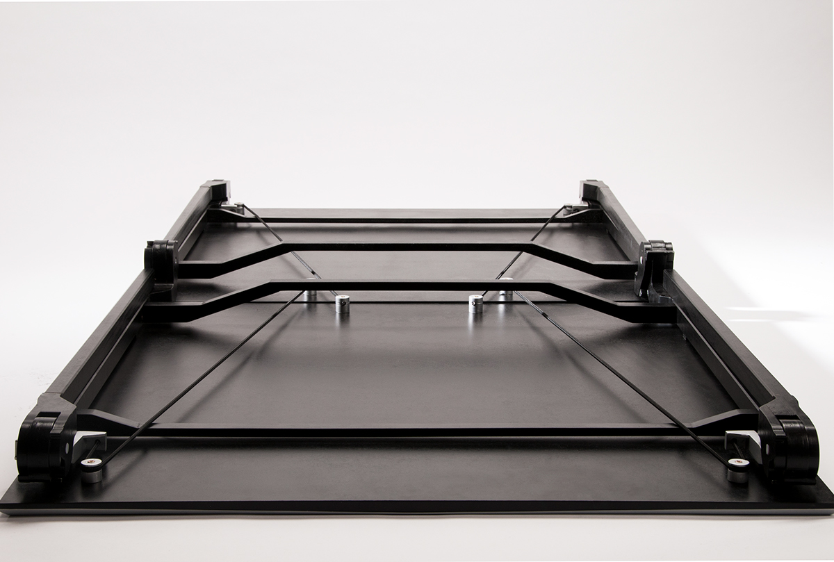 aluminium Foldable table furniture porsche design Urban luxury light
