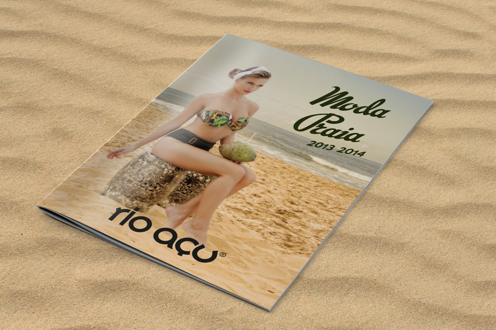 catalogo  catalogue print diagramação rio açu  beach summer