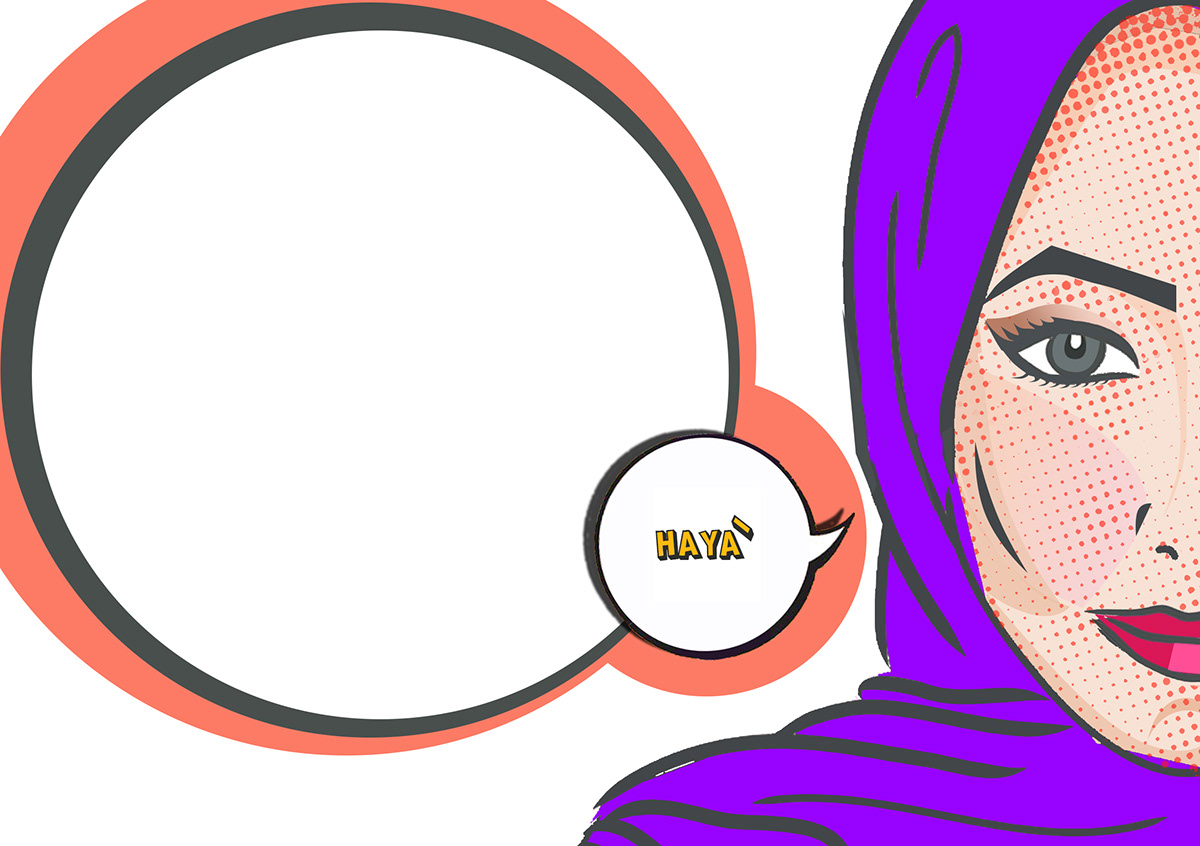 popart ANDYWARHOL social media Exhibition Graphics display design hijab fashion apparel