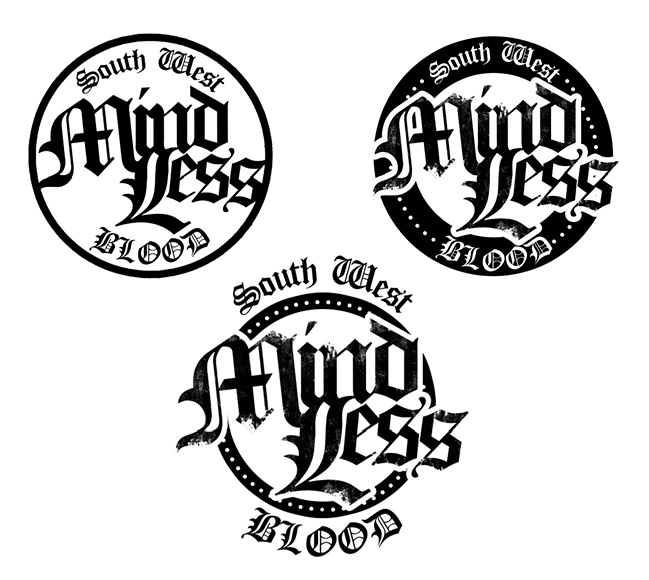 mindless grunge Hardcore old english gothic vintage band merchandise shirt camo blood crew perth Australia