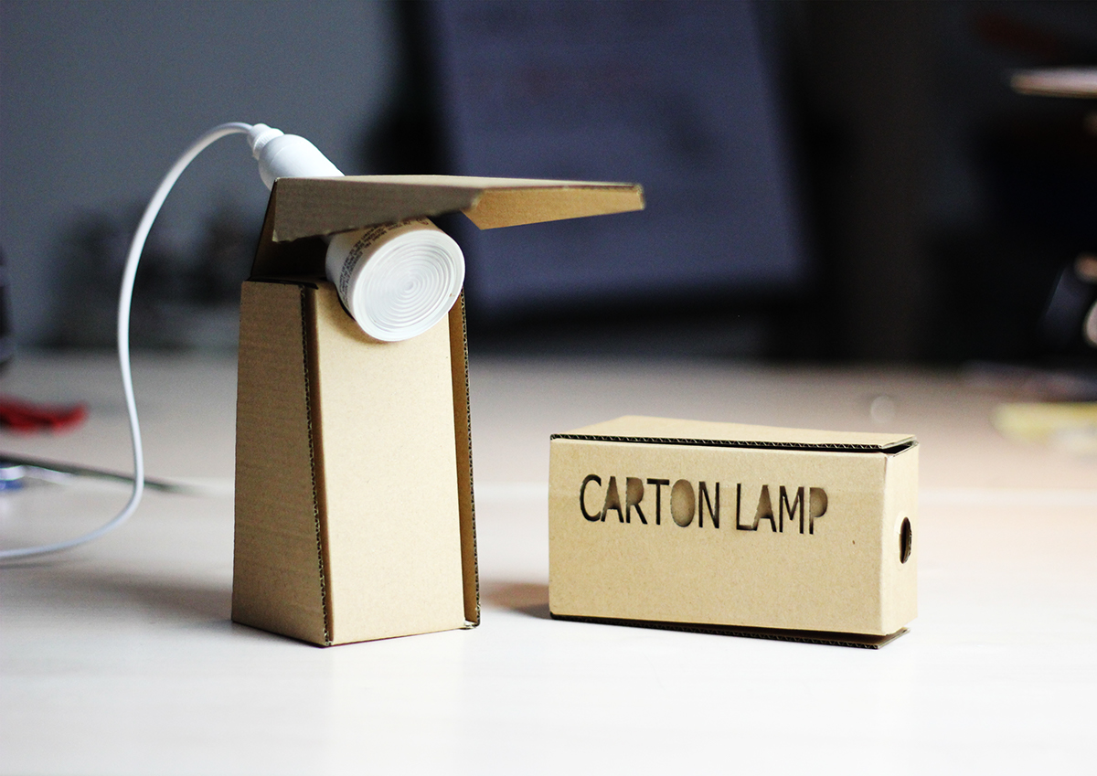 Lamp handcrafts environmental