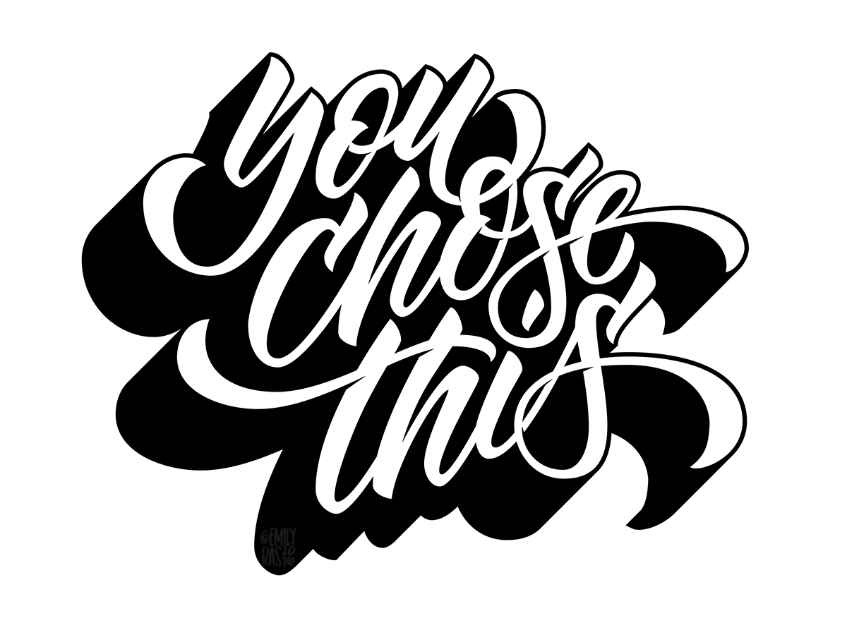 lettering design art Choice vector Crayola HAND LETTERING letterform design Calligraphy   typography  