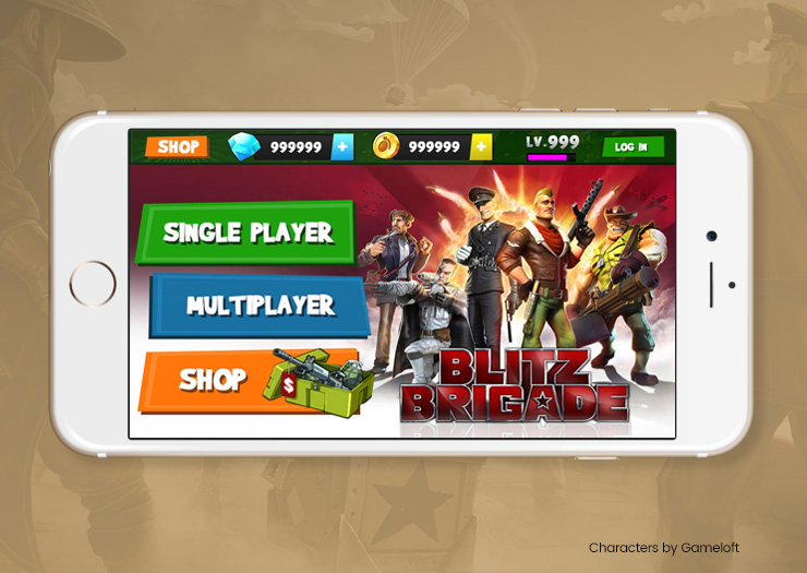 gamedesign UI ux Shooter mobile
