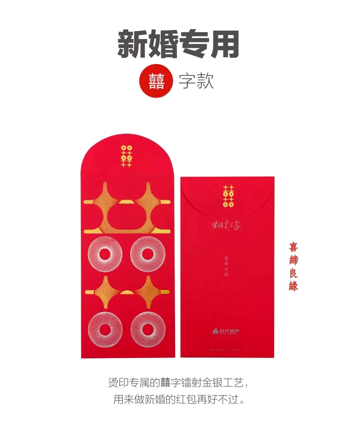 Red envelopes etiquette Chinese characte Times Property