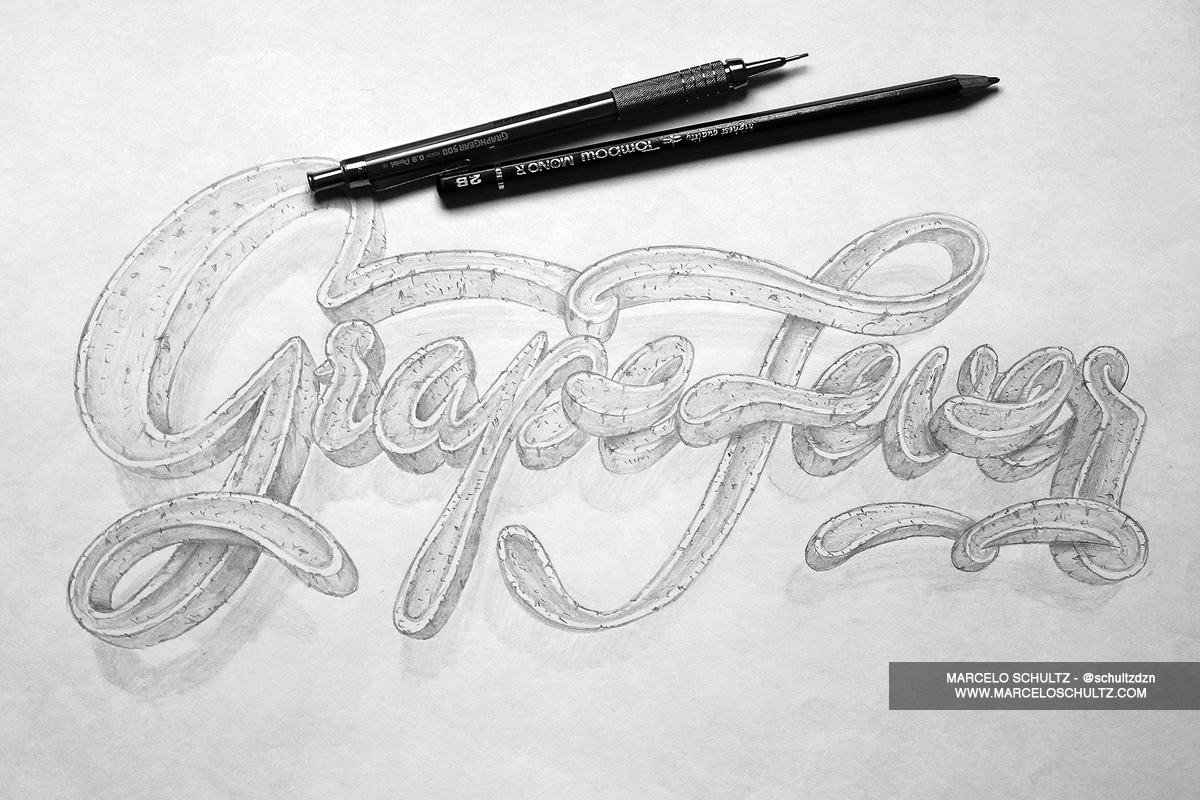 type Ilustração sketch sketches draw schultz esboço sketchbook 3D paper Perspective