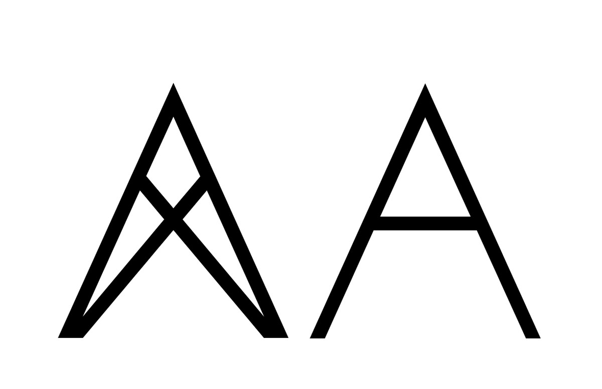 conceptual typeface design