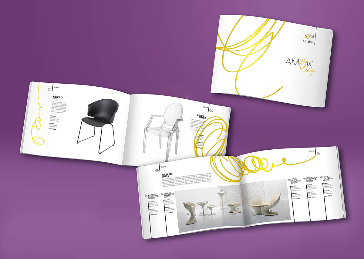 visual identity furniture Gadget design labels Catalogue identyfikacja wizualna meble gadżety etykiety katalog