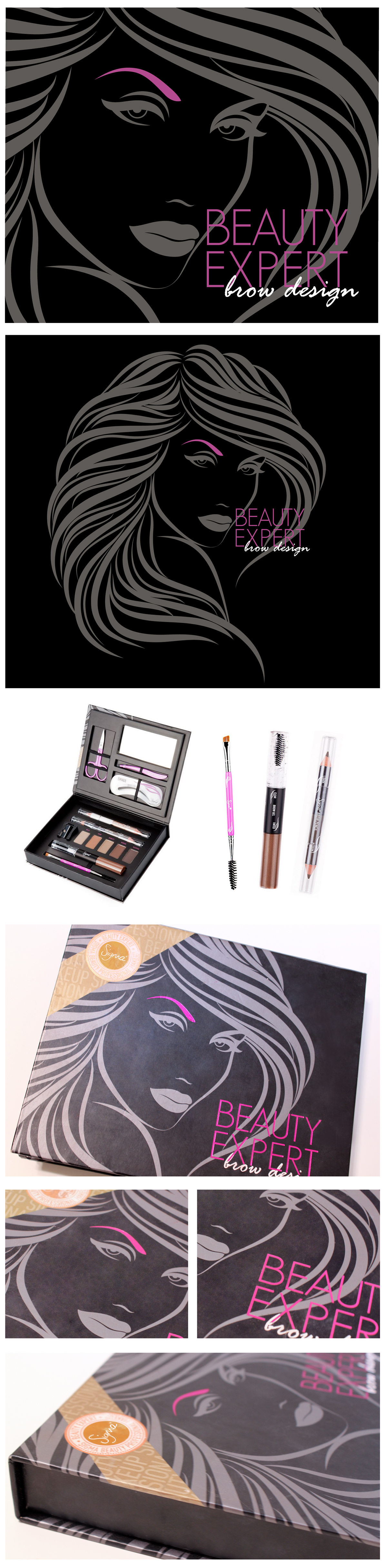 package makeup sigmabeauty beautyexpert palette design graphicdesign