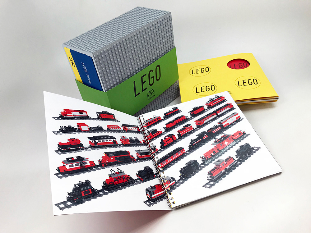 adobeawards graphic design  LEGO paper promotion mohawk