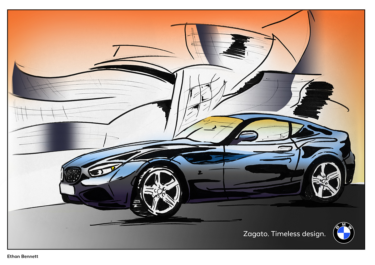BMW scamp art direction