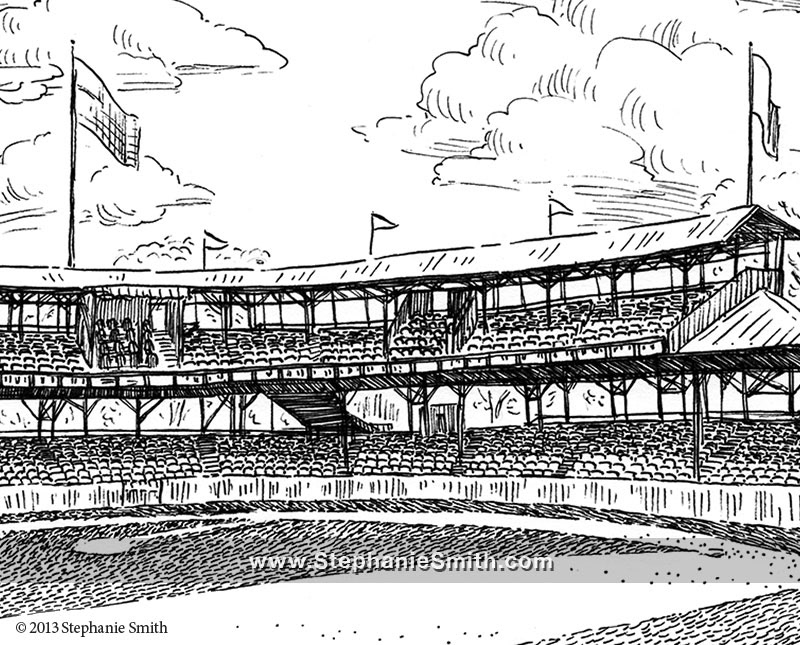 book history ink drawing baseball Baltimore engraving