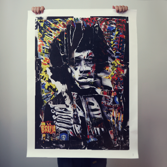 jim morrison kurt cobain Jimi Hendrix amy winehouse paper print poster club 27