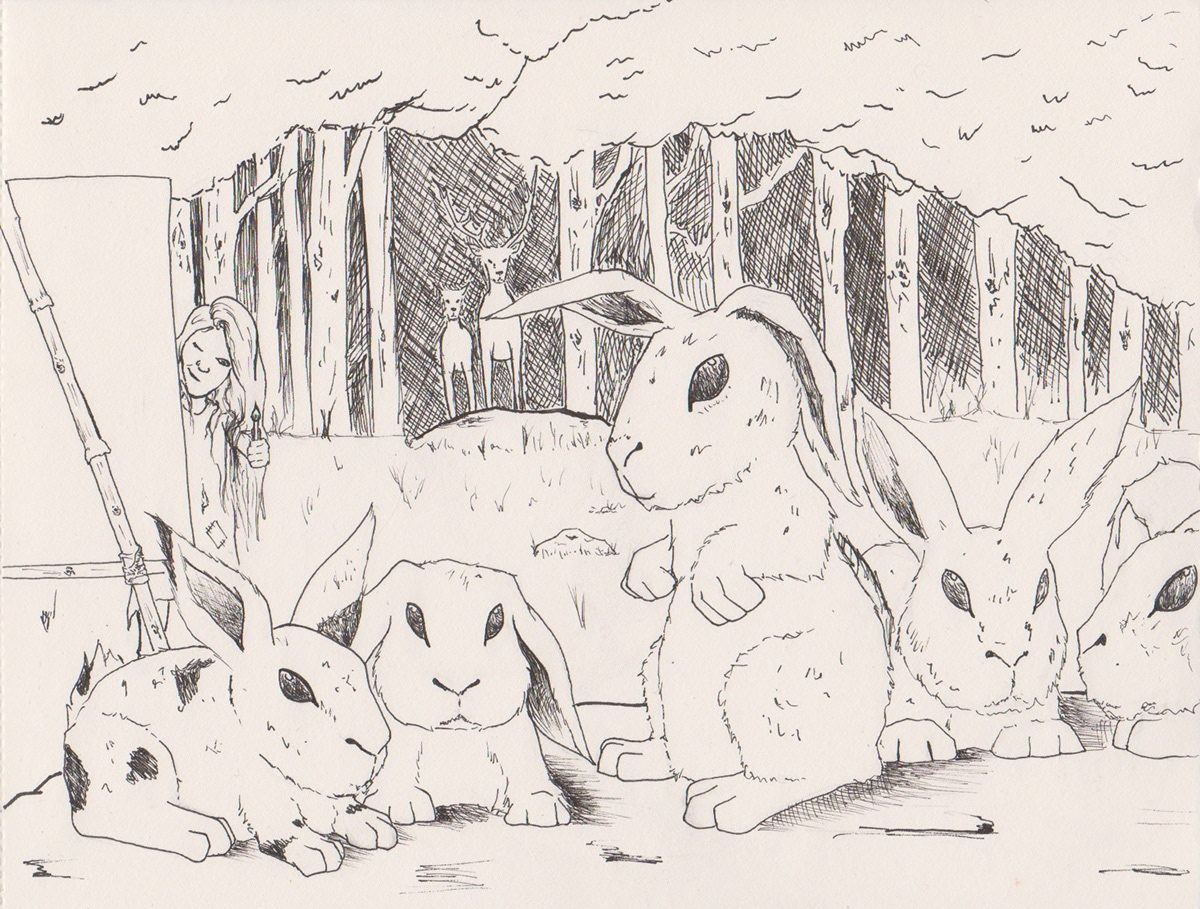 rabbits meninas