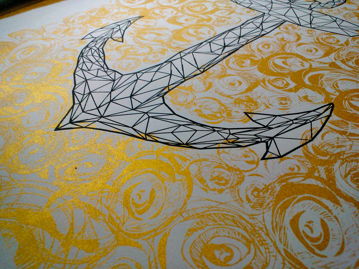 anchor  silkscreen  print  rhino3d