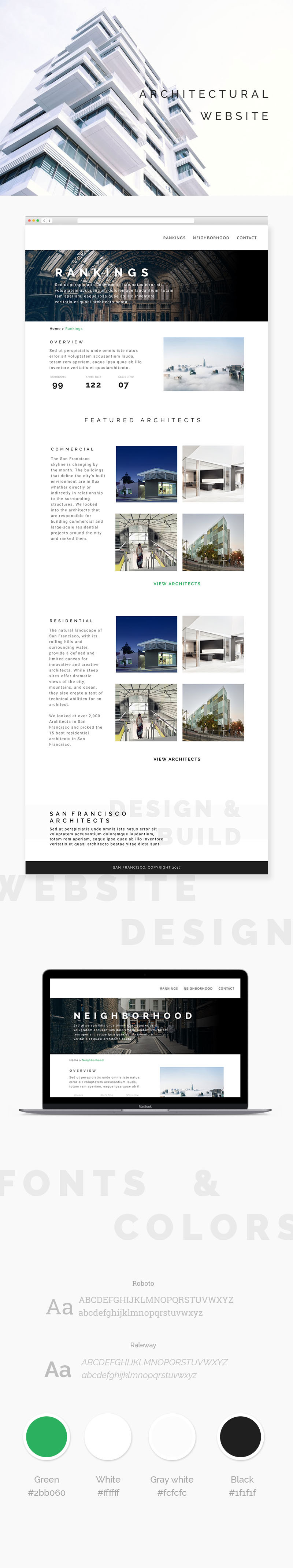 architecture Website Design wesbite ux UI White minimalist Clean and Minimalist san francisco architectural design
