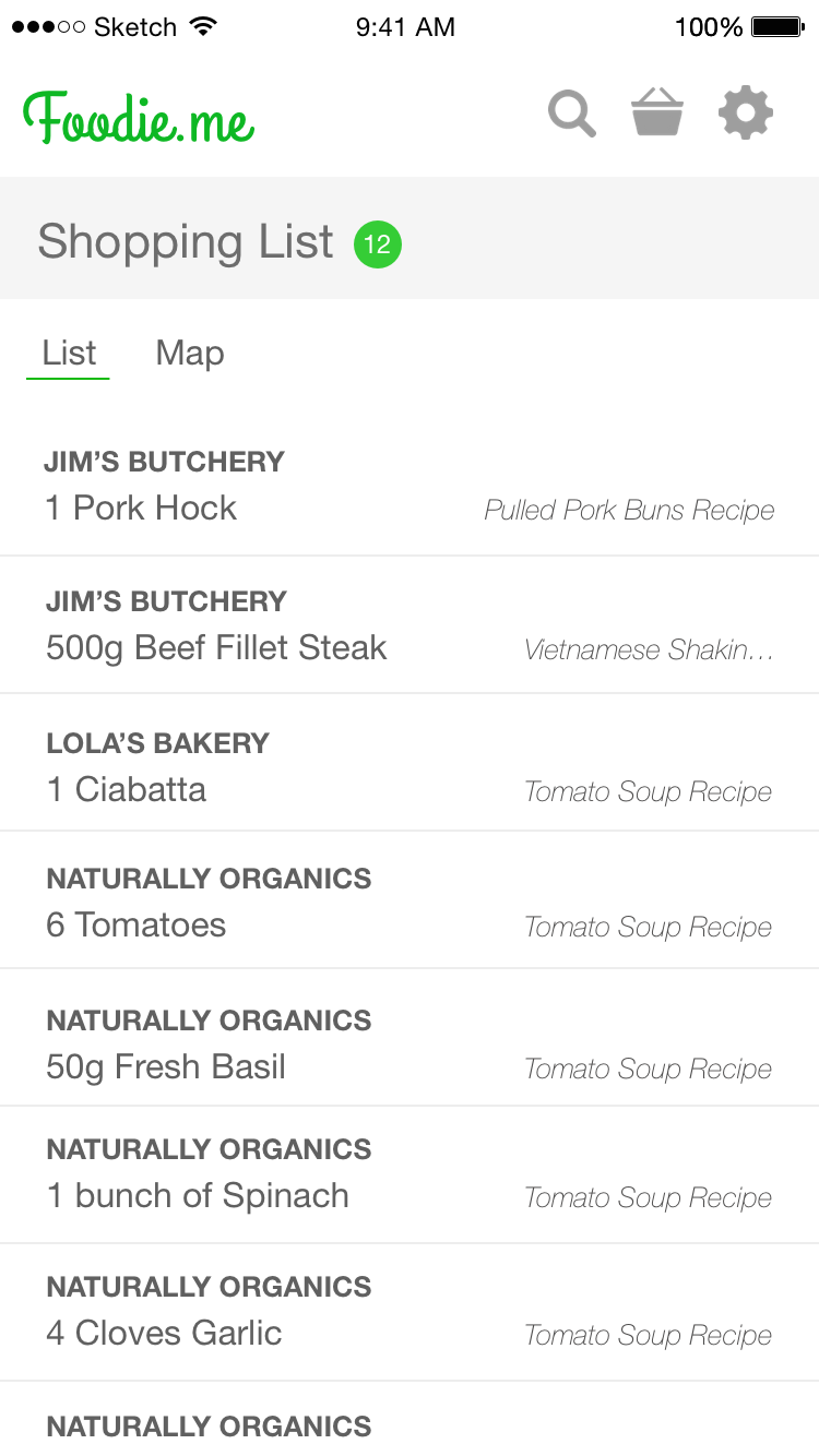 iphone Food  recipes