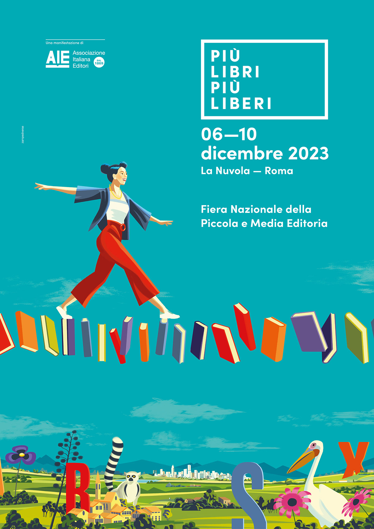 festival festival poster book Event festival design Italy conceptual Landscape