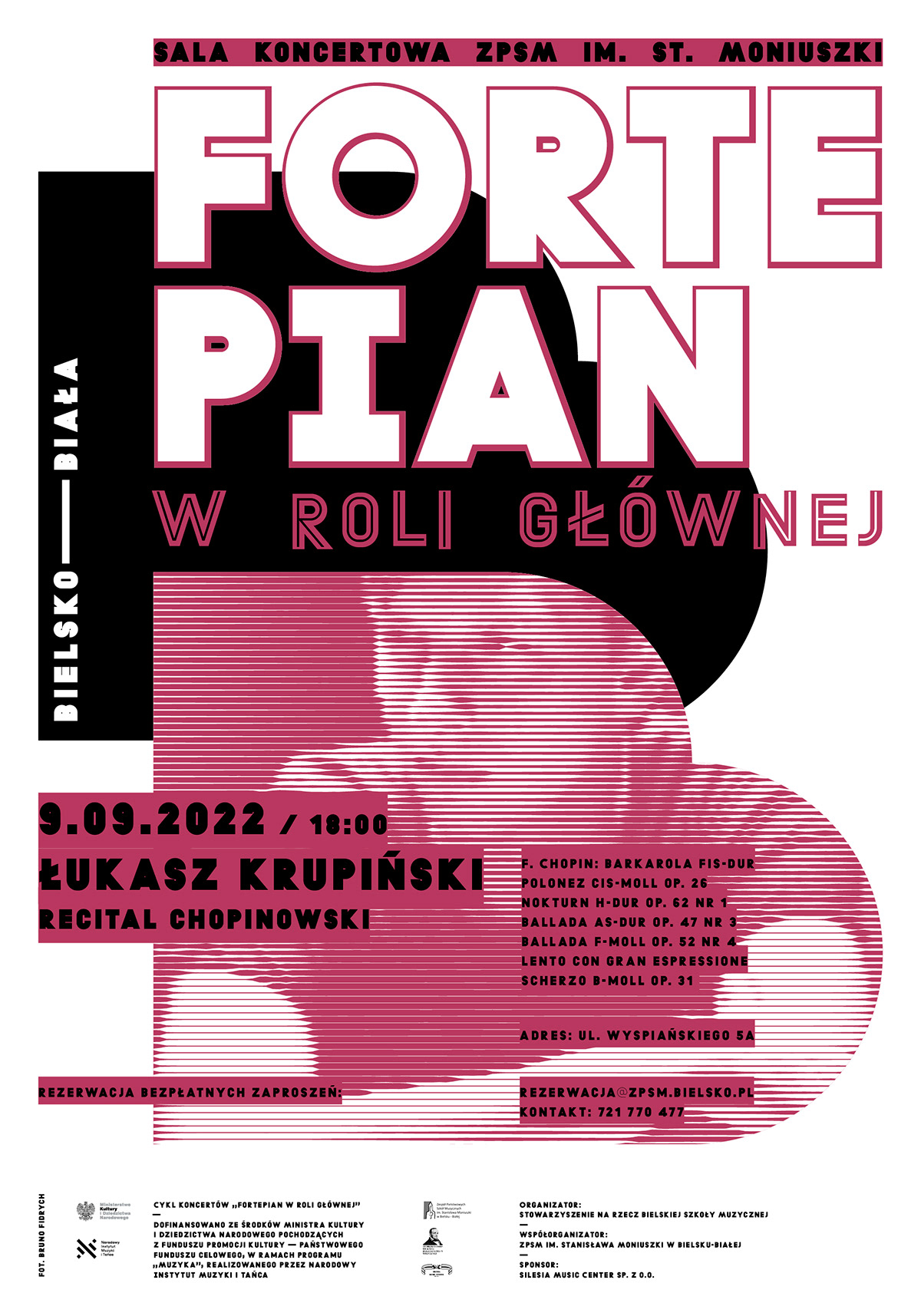Adobe Portfolio poster Piano music visual identity Event Event Design identity typography  