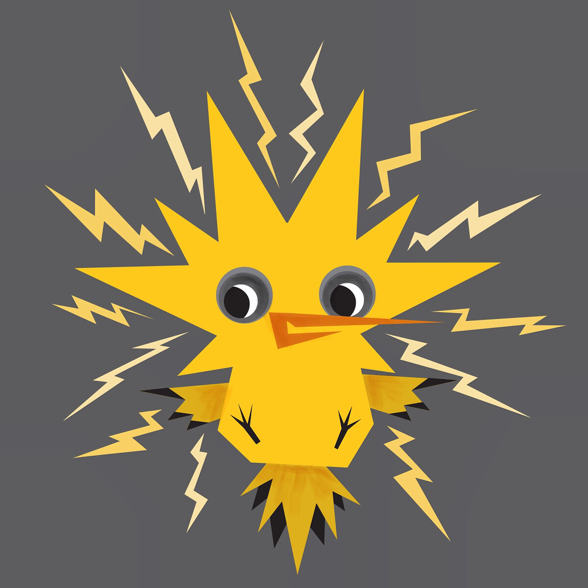 Packaging Pokemon pokemon go zapdos Fan Art cute vector art