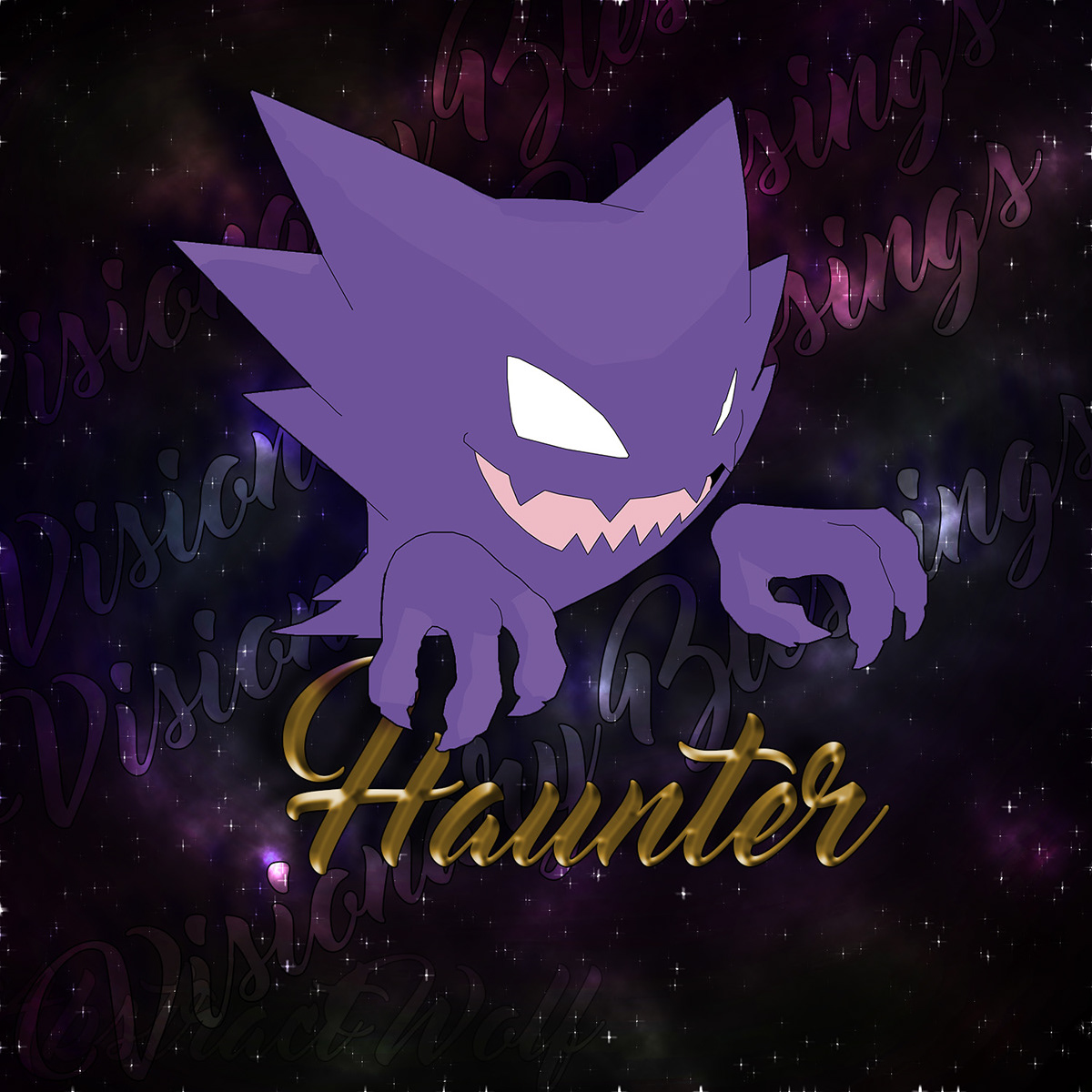 graphic design  dbz Pokemon hunter Buu