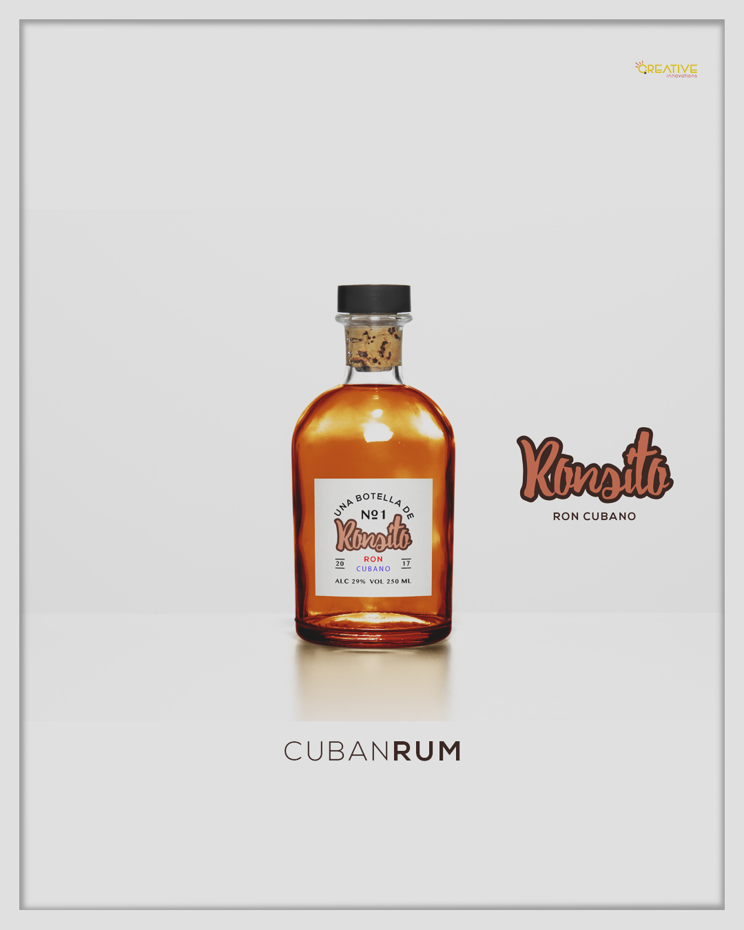 Rum Cuban rum liquor Packaging Label