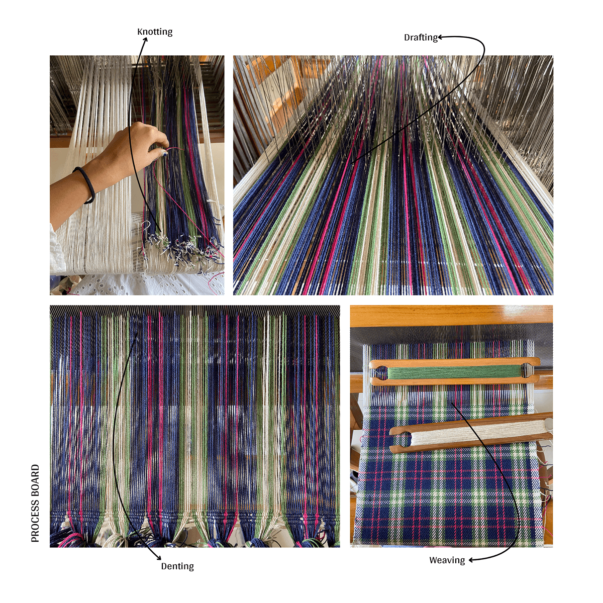 weaving handloom textile design  surface frame loom weaving