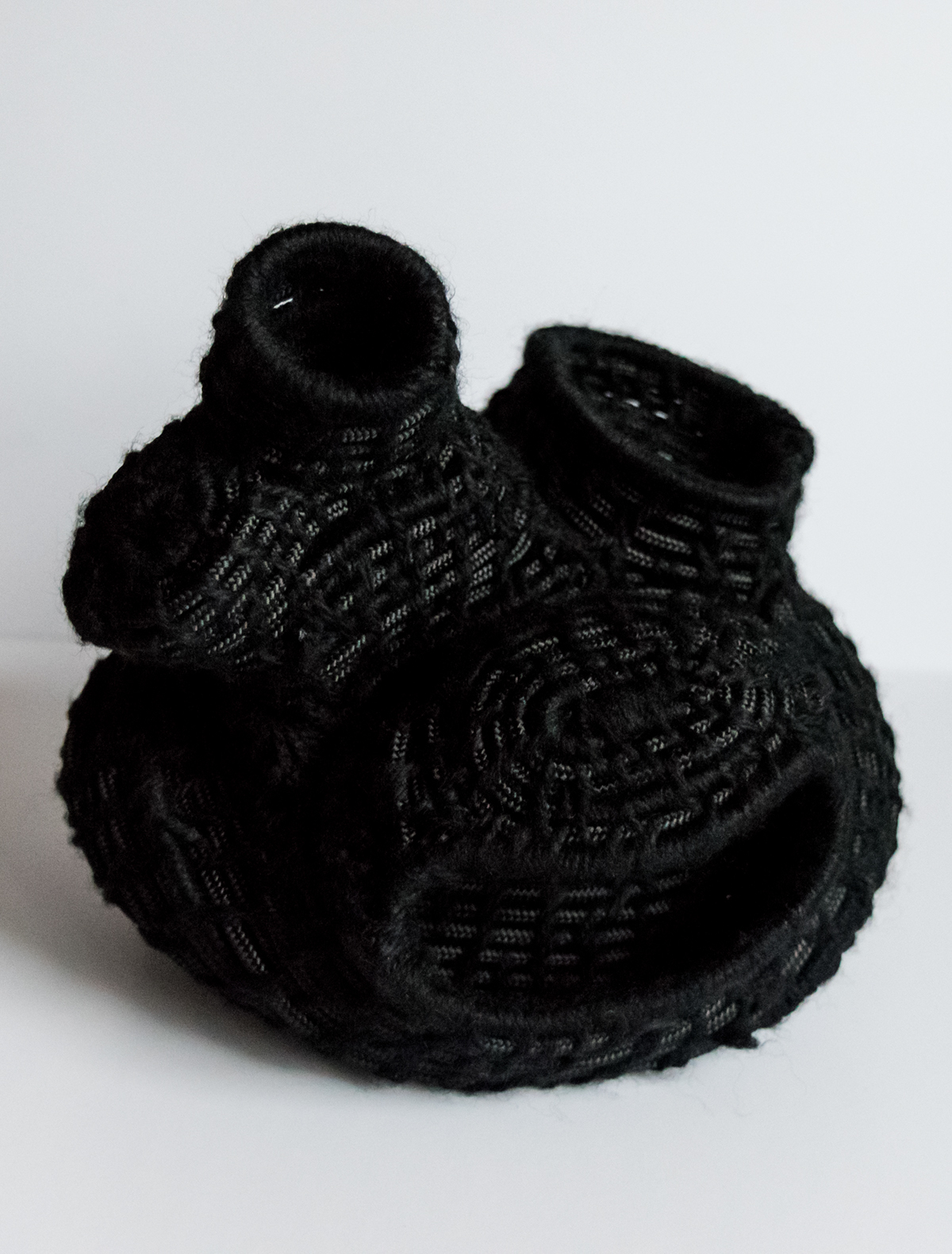 fiber coiling vessels fiber arts sculptural fibers