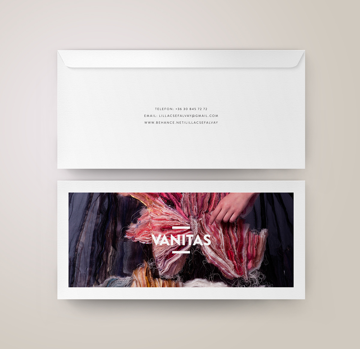 vanitas identity fashion-project textile design lilla csefalvay business card photo