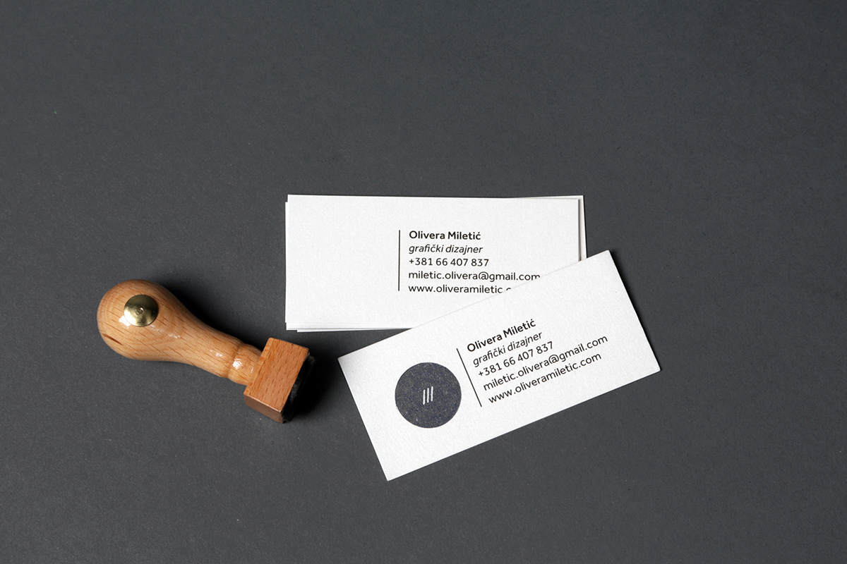 identity personal business card personal branding Graphic Designer