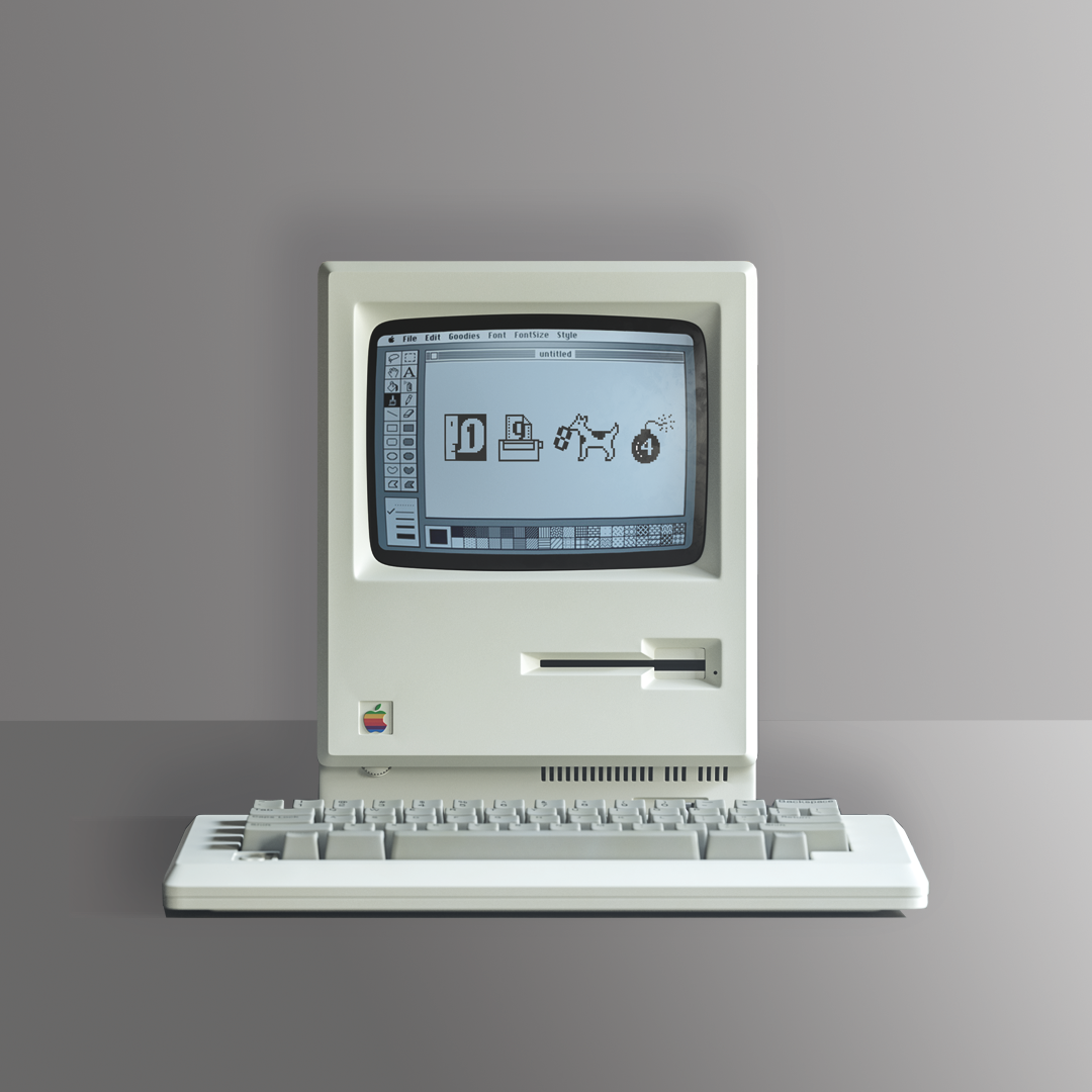 apple Macintosh numbers susan kare typography  
