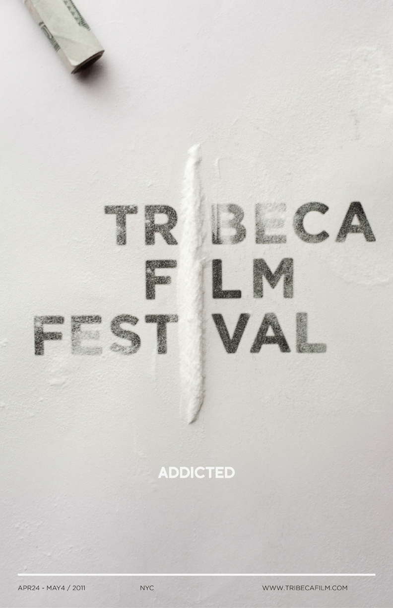 tribeca festival poster Drugs addiction print student Work 