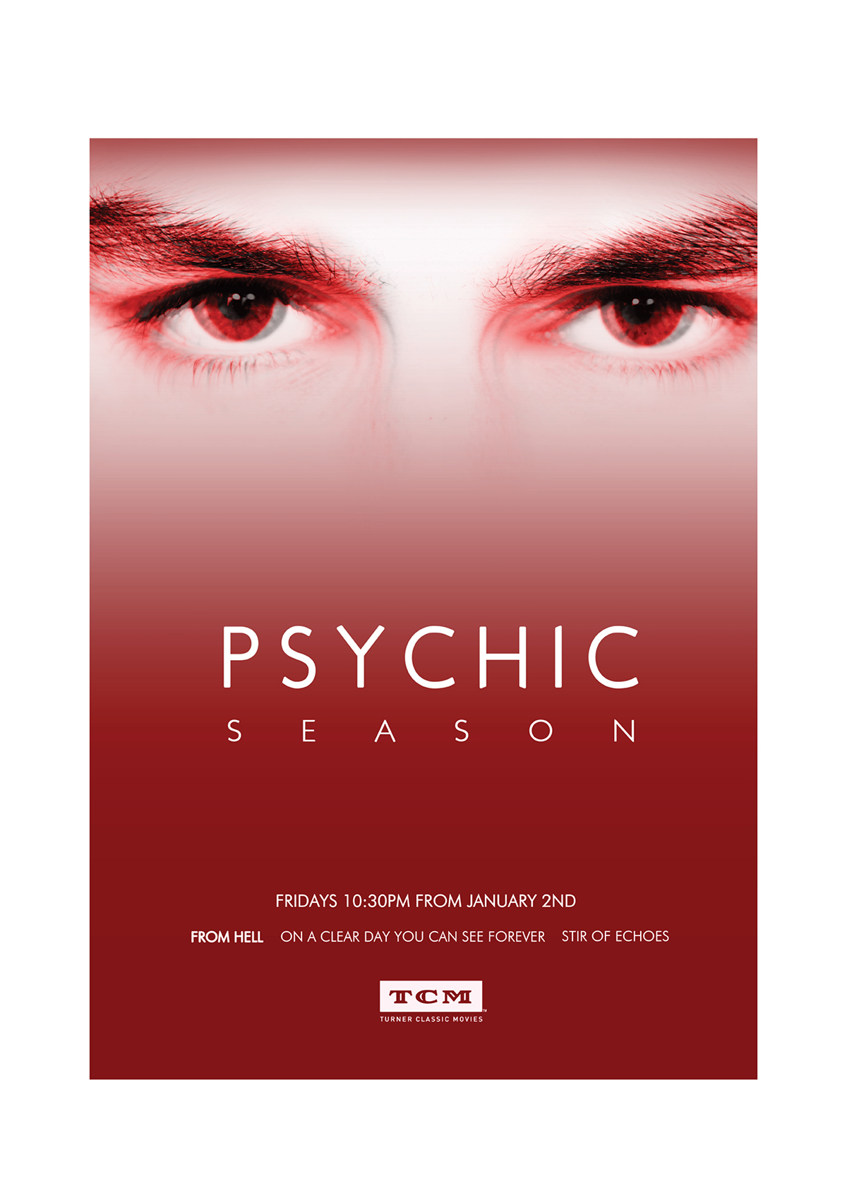 TCM poster Poster series psychic psychic poster eyes from hell STIR OF ECHOES