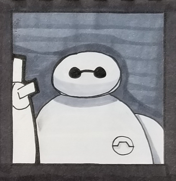 baymax disney marvel animatic storyboard big hero 6 wave blink looping animation 