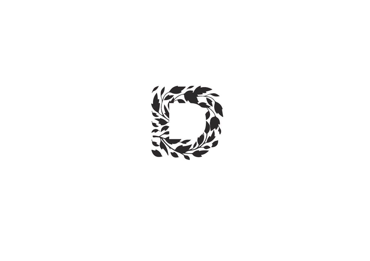 logo design animal noir black White line Illustrator graphic