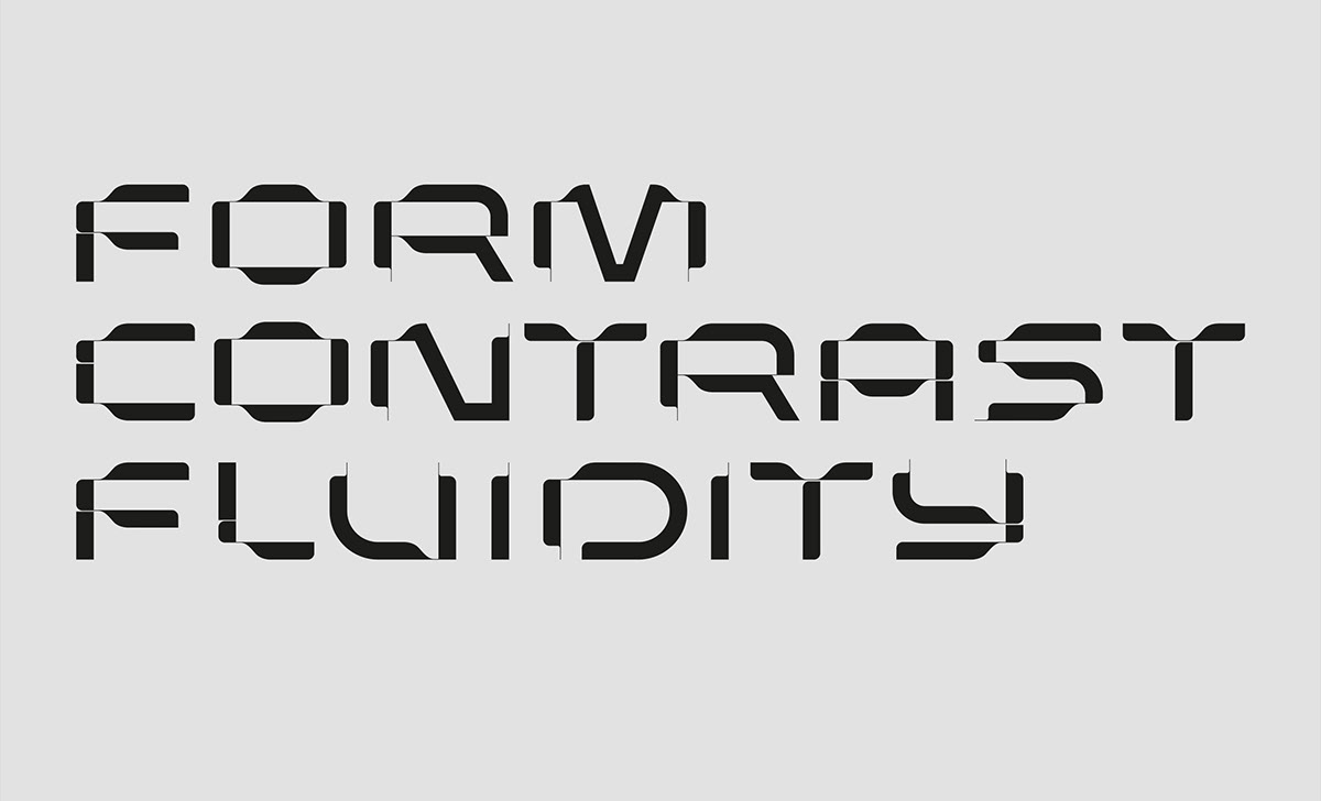 Audi Typeface font Custom editorial Cars quattro sawdust Dynamic automobiles Technology