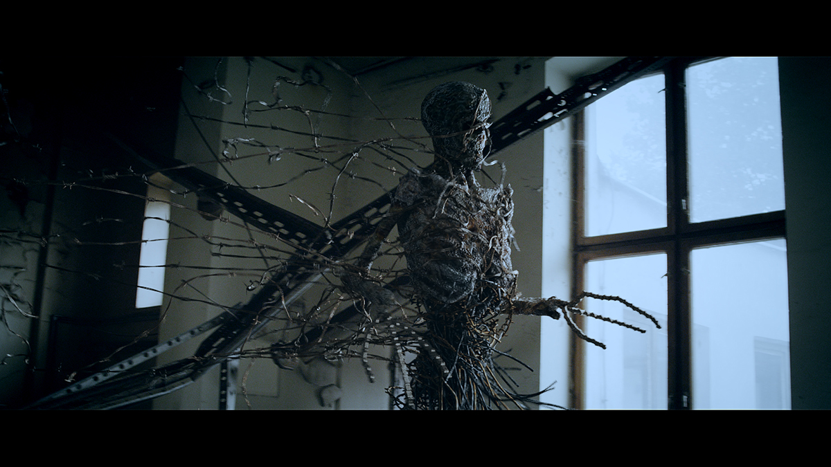Maya  nuke after effects  arnold RED Epic  creature design  3d wraiths  ghosts barbed wire