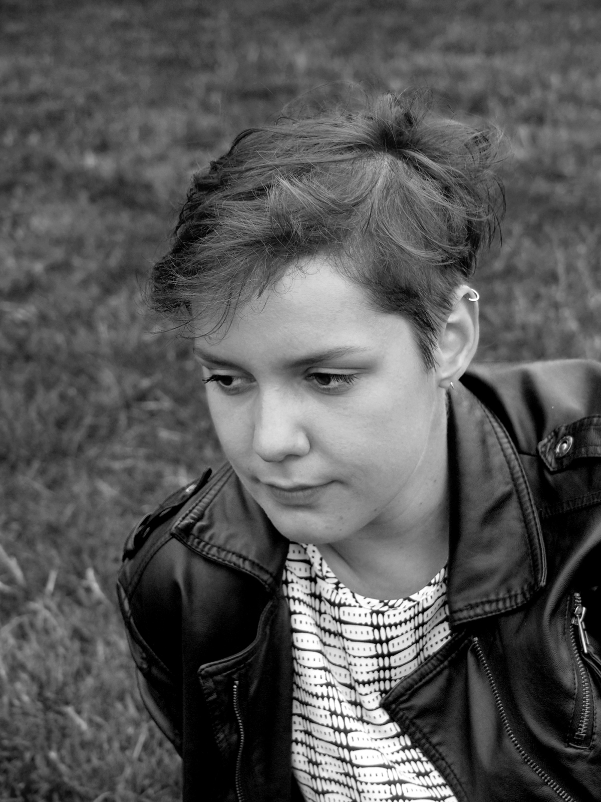 portrait black and white photo portrait olympus women portrait