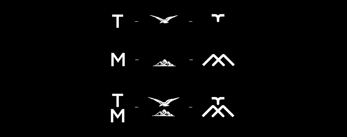logo brand manufactory corporate Style loom textile line knot eagle mountains thread factory trekhgorka rust