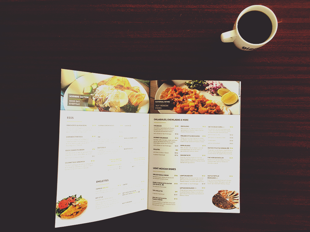 menu Food  restaurant print english healthy awesome