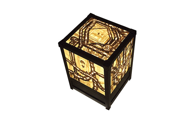 Némo Tral Light boxes boites lumineuses STEAMPUNK exposition exhibition objets Paris le 102 cherche-midi