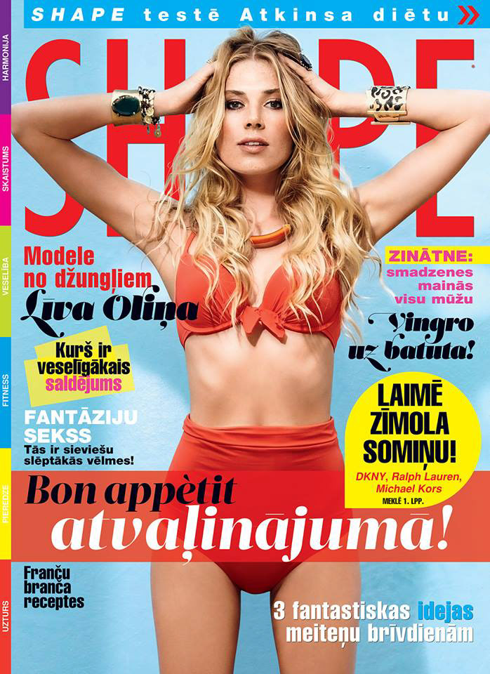 photovika vika anisko editorial SHAPE magazine Latvia styling  American Dream Health santa mihelsone liva olina model female summer H&M