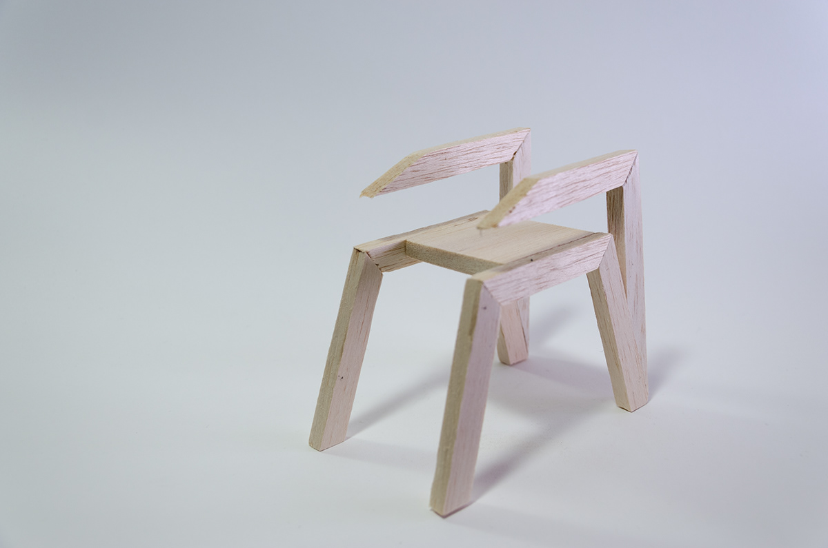 chair material design sit