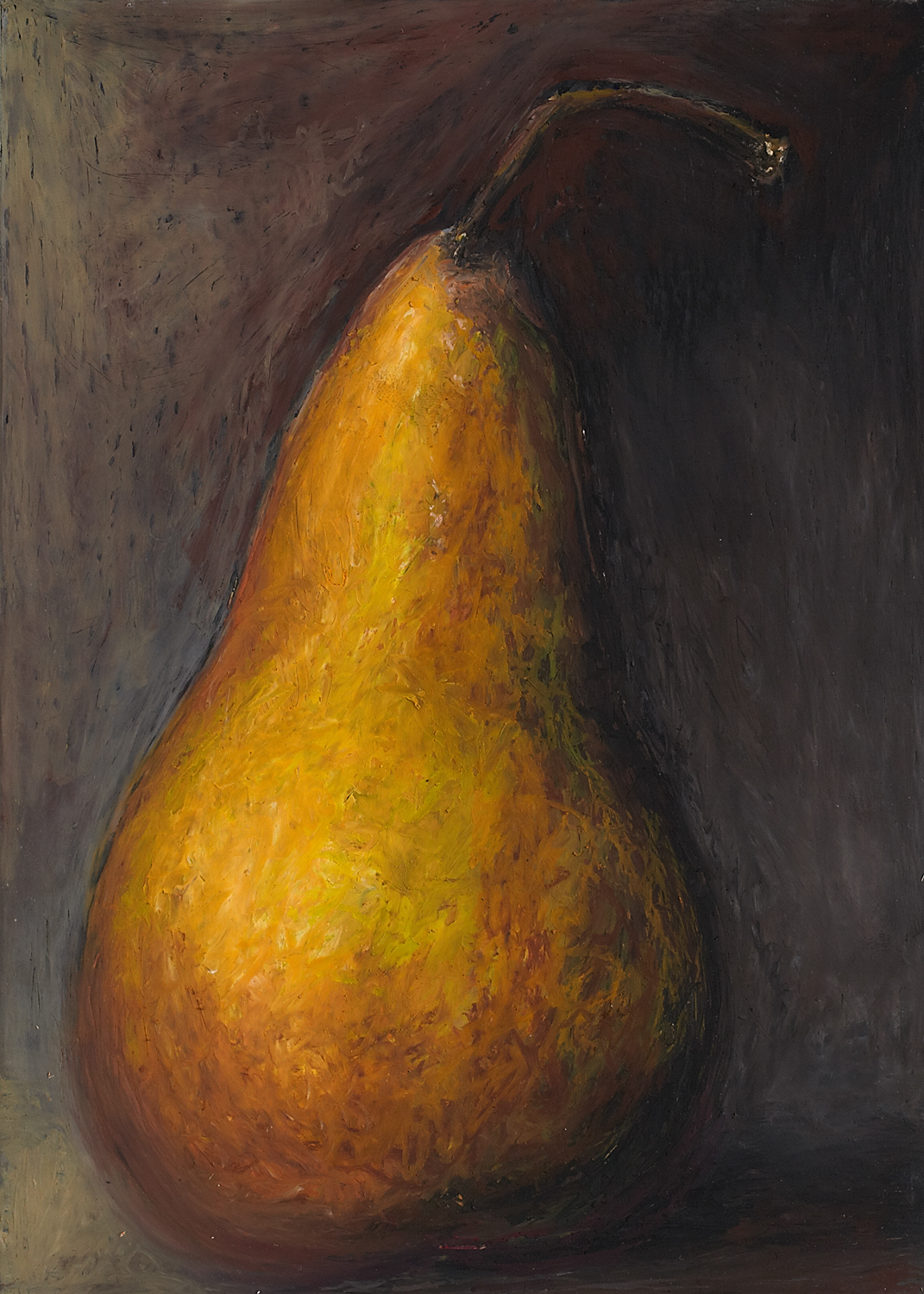 brooke figer figer Pear bosc pair pear painting fruit art fruit paintings paintings of fruit still life